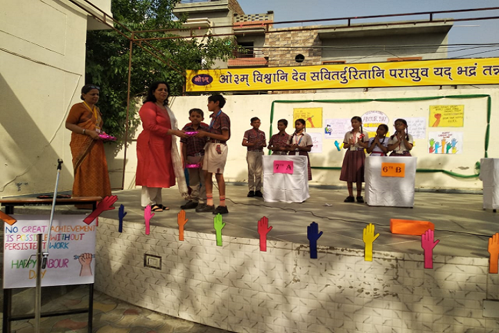 Ramjidas Bhagwandas Dav Senior Secondary Public School-Labour Day Celebrations
