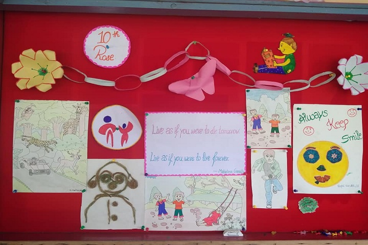 Rishi Model School-Art Activity