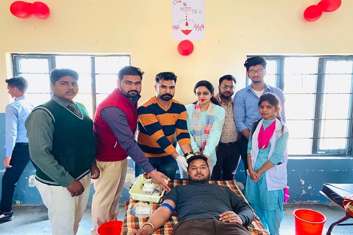 Rishi Model School-Blood Donation