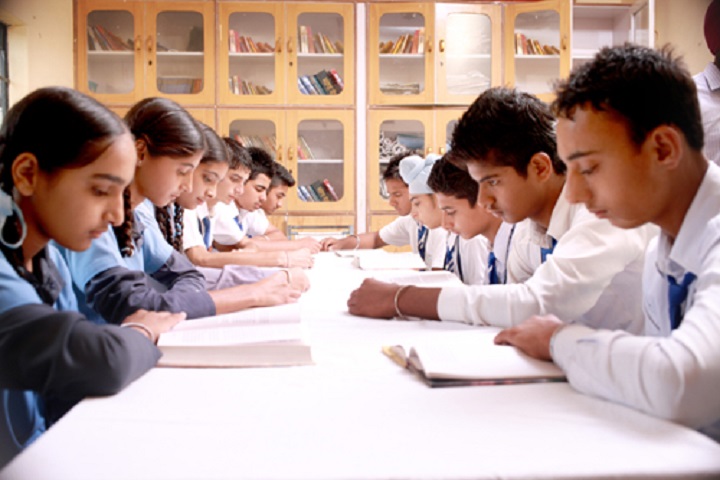 Rishi Model School-Library