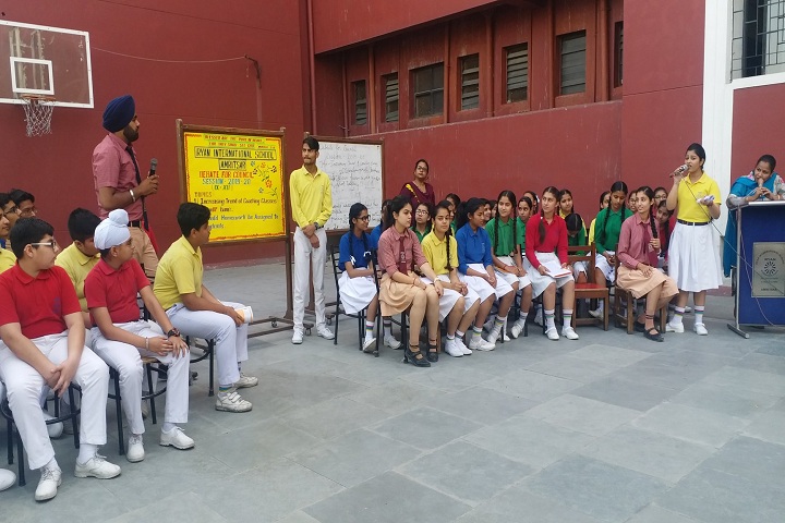 Ryan International School-Debate Session