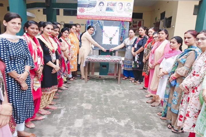 S D Model Senior Secondary School-Activity