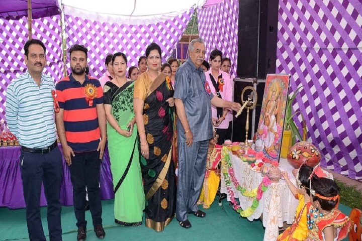S S Bajwa Memorial Public School-Lighting The Lamp