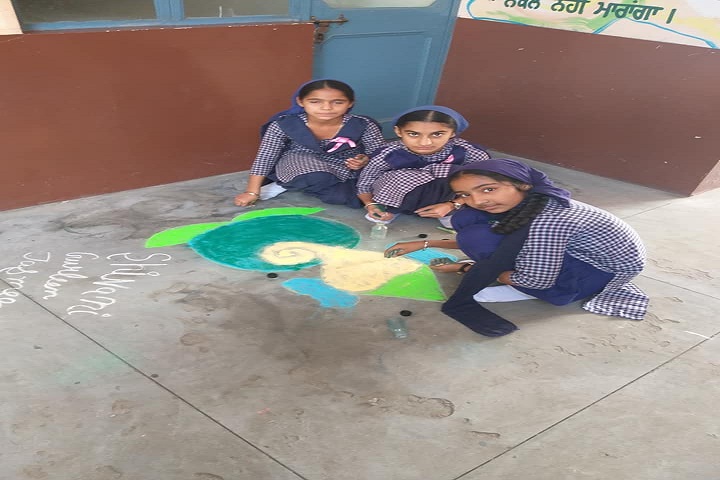 Sahibzada Zorawar Singh Ji Public School-Rangoli Competition