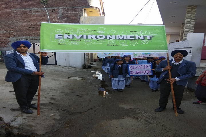 Sahibzada Zorawar Singh Public School-Environment Rally