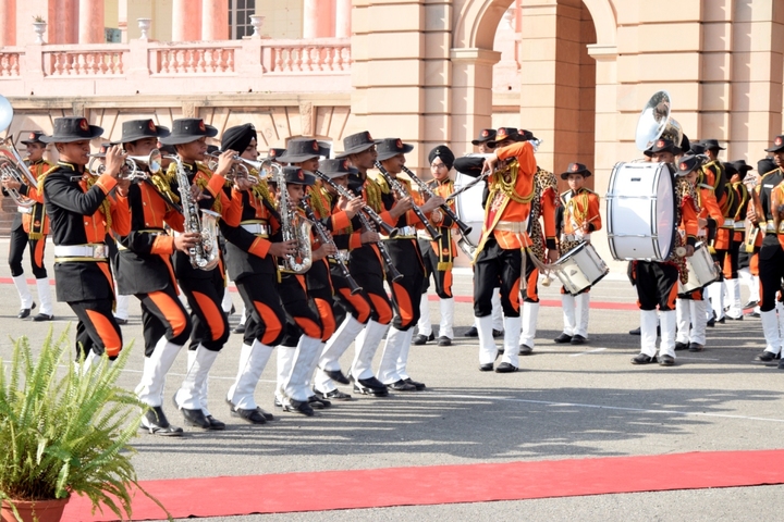 Sainik School-Band Troop