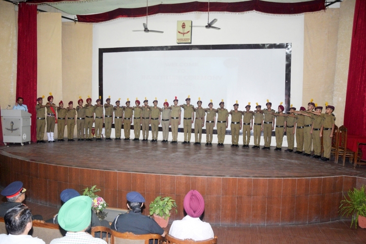Sainik School-Investiture Ceremony