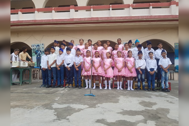 Singing Activity on Annual Day