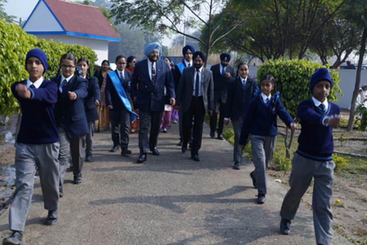 Sapt Sring Public School-Investiture Ceremony