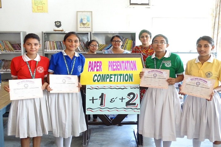 Sardar Beant Singh Model High School-Paper Presentation