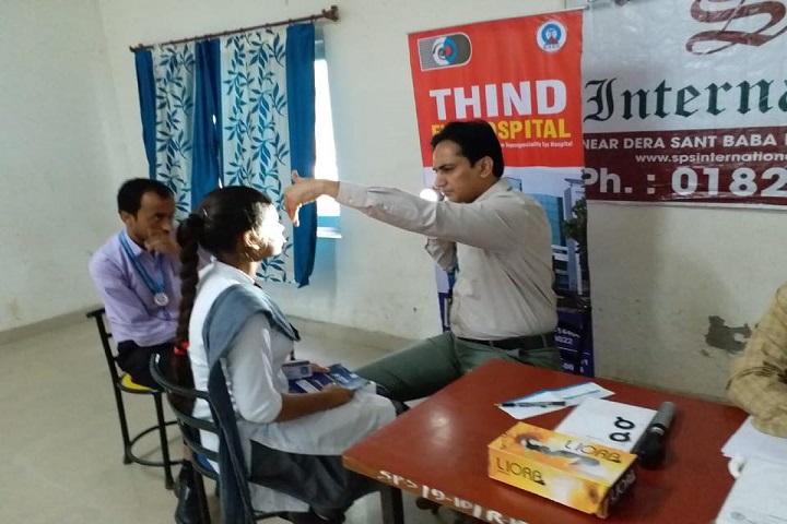 Sps International School-Eye Checkup