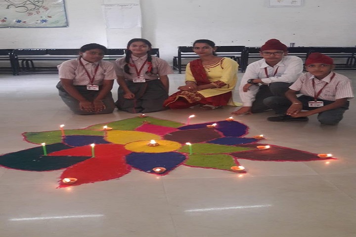 Sps International School-Rangoli Competitions