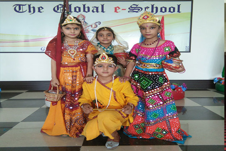 The Global E School-Krishna Jhanmastamio Celebrations