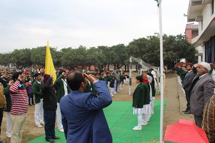 Katahari Public School-Flag Hosting