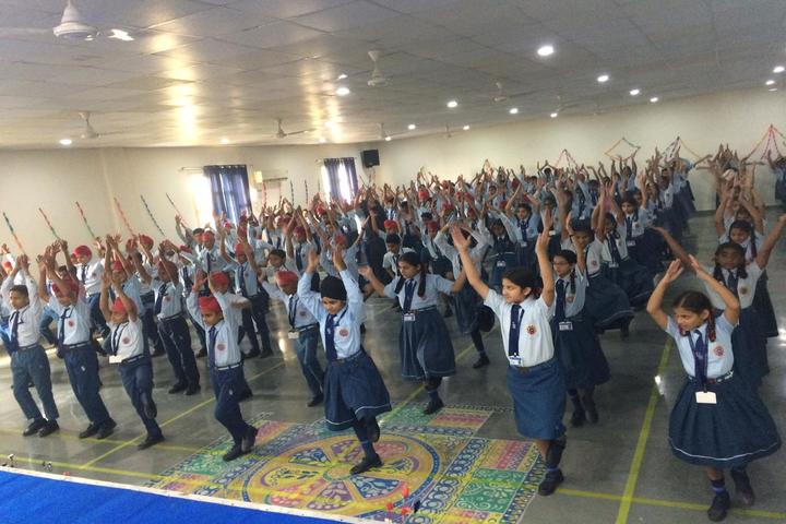 Uma Rana Public School-Yoga Day