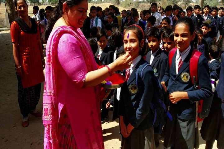 Adarsh International School-Holi Celebration