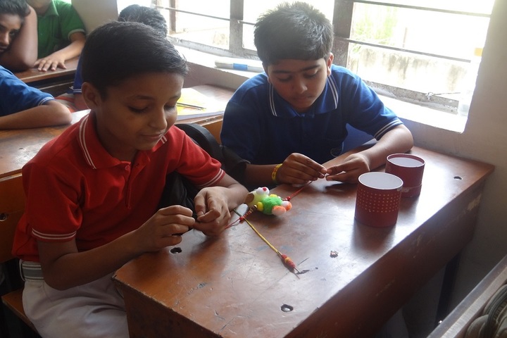 Aegis International School-Rakhi Making