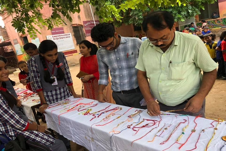 Kendriya Vidyalaya-Rakhi Making Competition