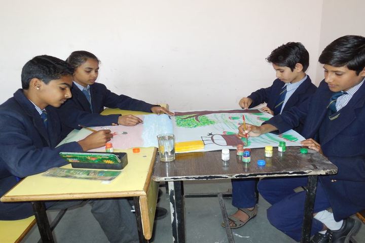Alank Day Boarding Cum Residential School- Poster making Activity