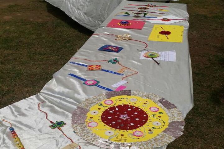 Alpha International AcademyRakhi and Thali making