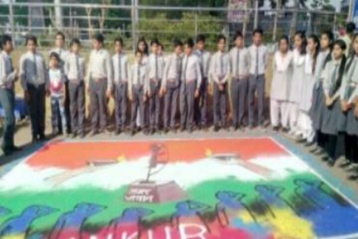 Ankur Shikshan Sansthan-Rangoli