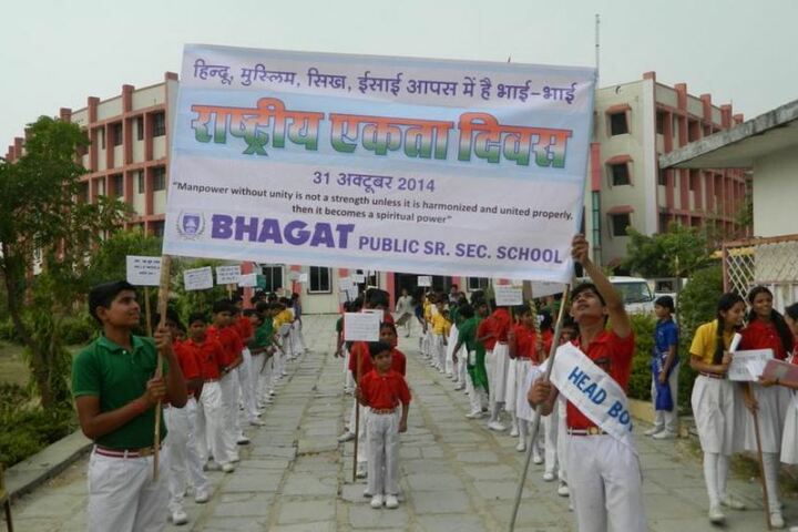 Bhagat Public Senior Secondary School-Ekta Rally
