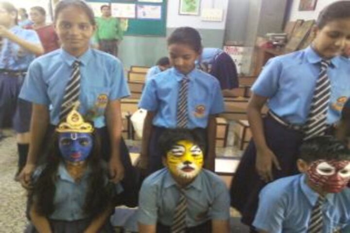 Birla Shiksha Kendra-Face Painting