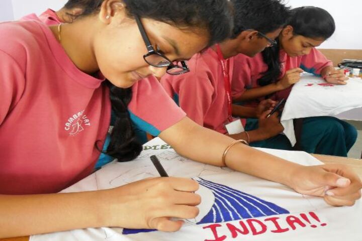 Cambridge Court High School-Poster making