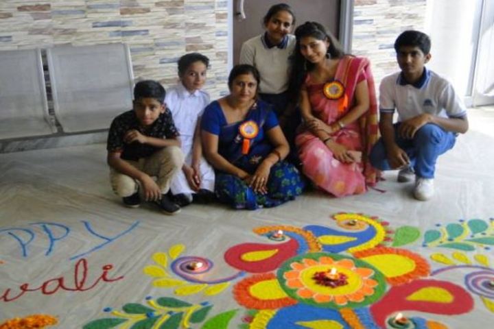 Care International School-Rangoli Celebrations
