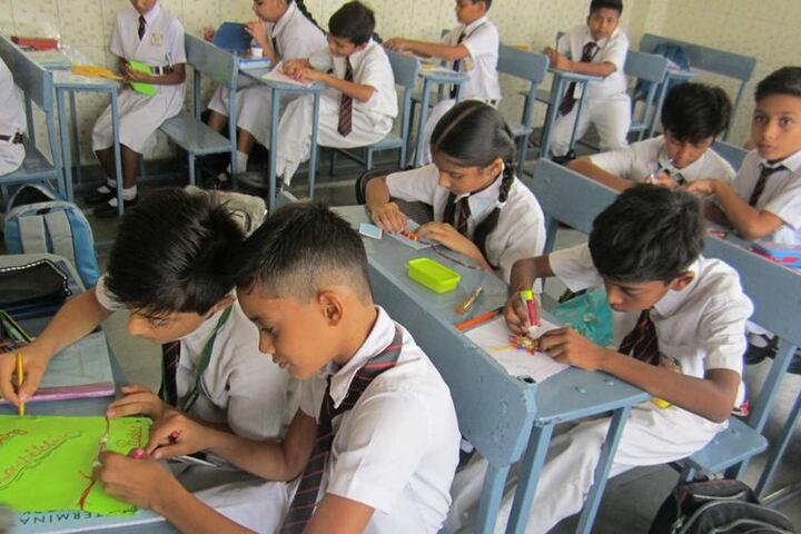 Central Academy School-Card Making Competation