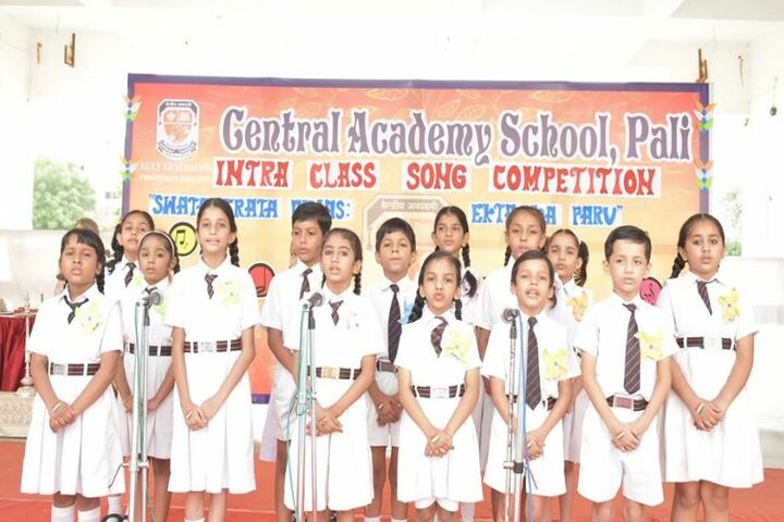 Central Academy School-Singing Competition