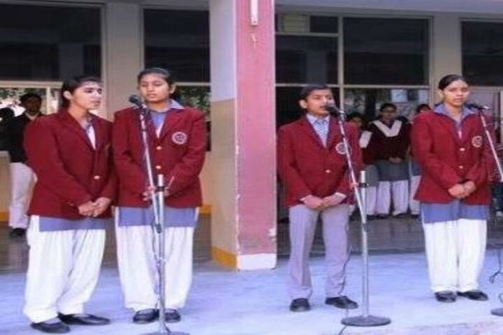 Ch Mota Ram Meel Memorial Senior Secondary Public SchoolPrayer Assembly