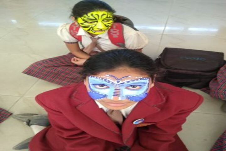 D.A.V. Hzl Senior Secondary School-Face Painting