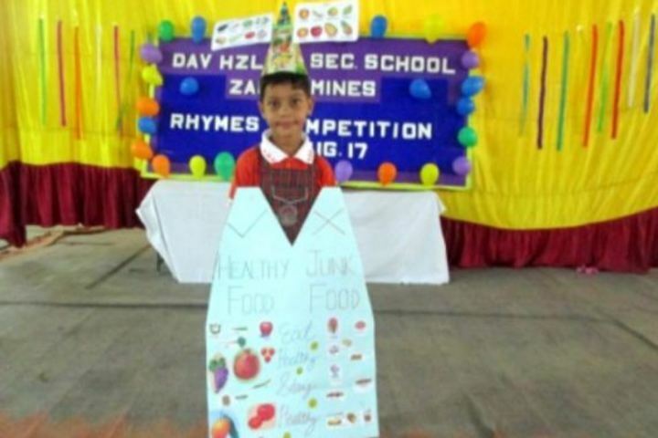 DAV Kalisindh Thermal Public School-Rhymes Competetion