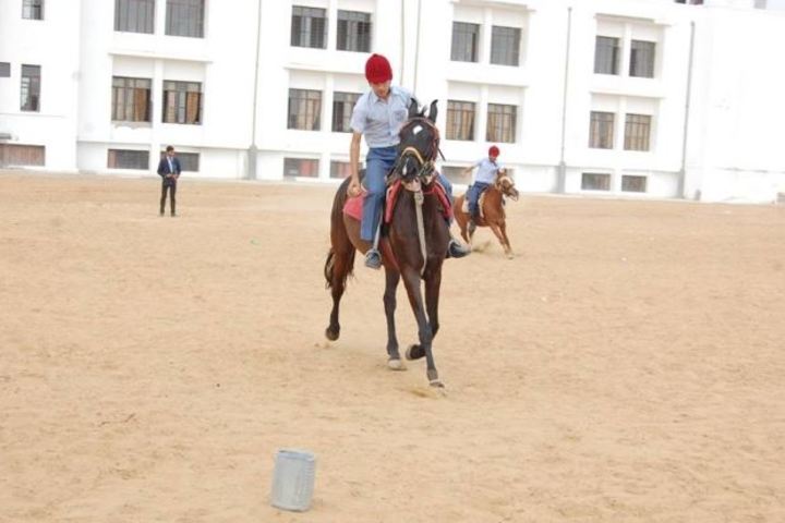 Delhi Public School Jhunjhunu-Horse Riding