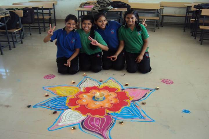 Doon Public School-Rangoli Competition