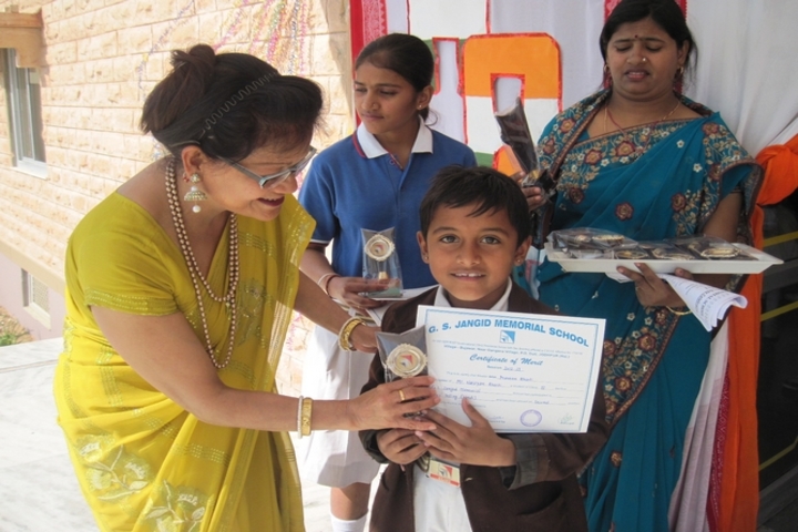 G S Jangid Memorial School-Prize Distribution