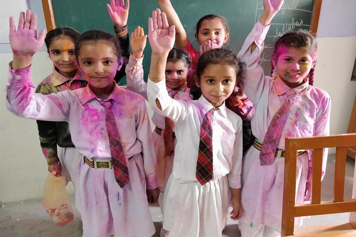 Golden Public School- Holi Celebration