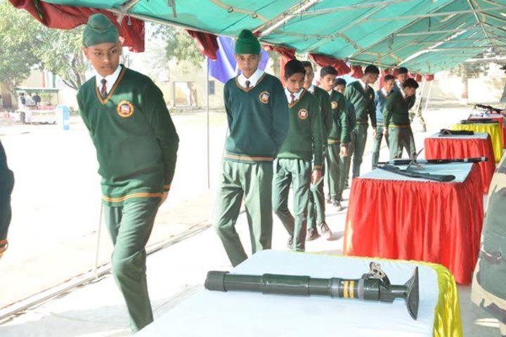 Golden Public School-Weapons Exhibition