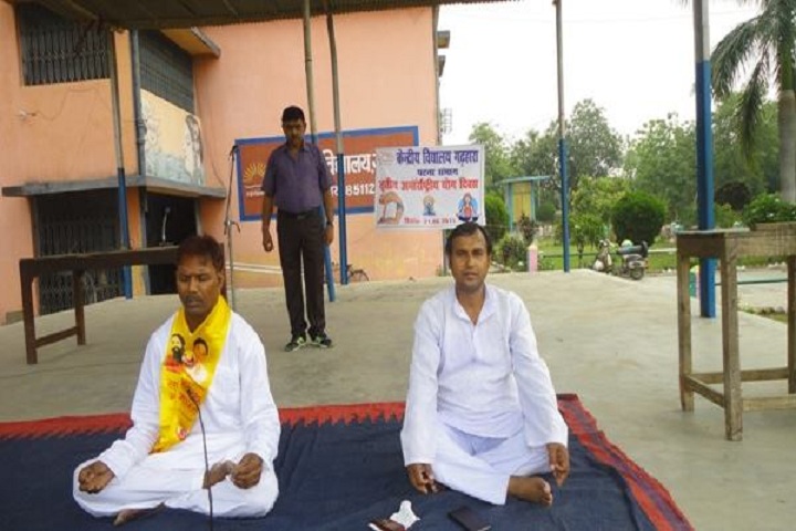 Kendriya Vidyalaya-Yoga Day