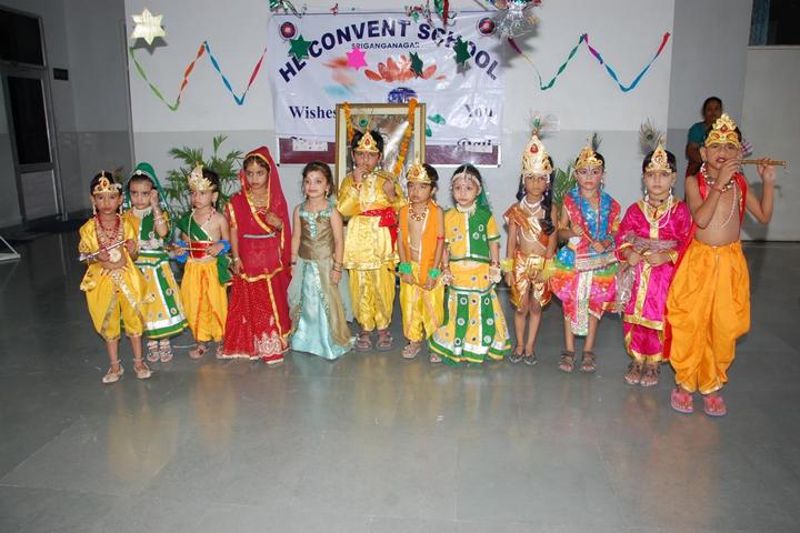 H L Convent School-Janmshtami