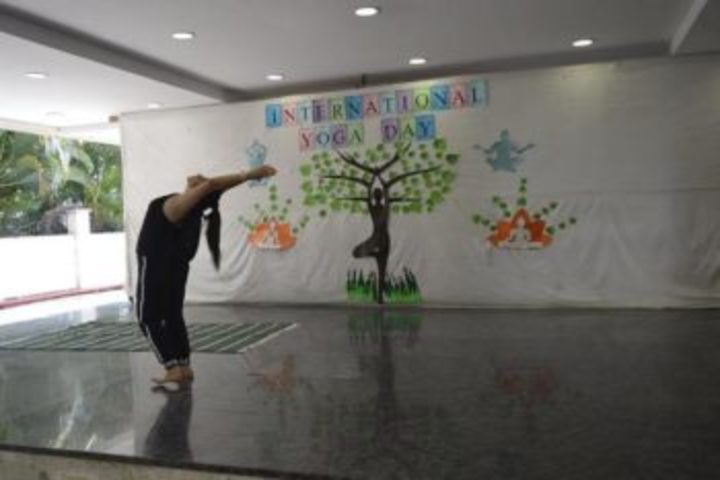 Panbai International School-Yoga Activity