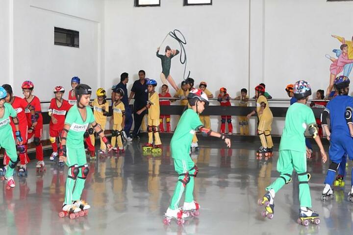 Jankidevi Public School-Skating