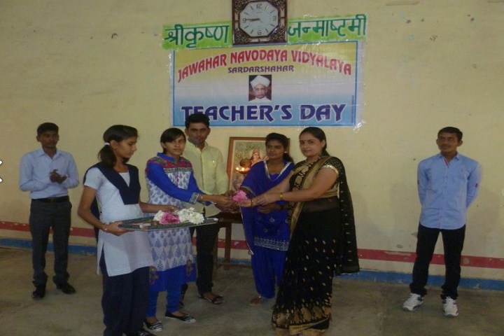 Jawahar Navodaya Vidyalaya-Teachers day