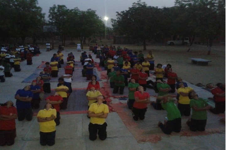 Jawahar Navodaya Vidyalaya-Yoga day
