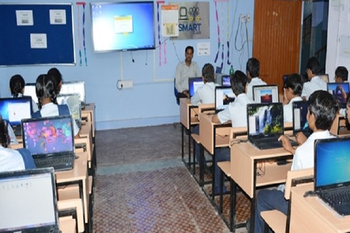 Jawahar Navodaya Vidyalaya-IT-Lab with teacher