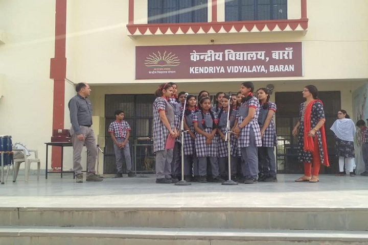 Kendriya Vidyalaya-Singing Activity