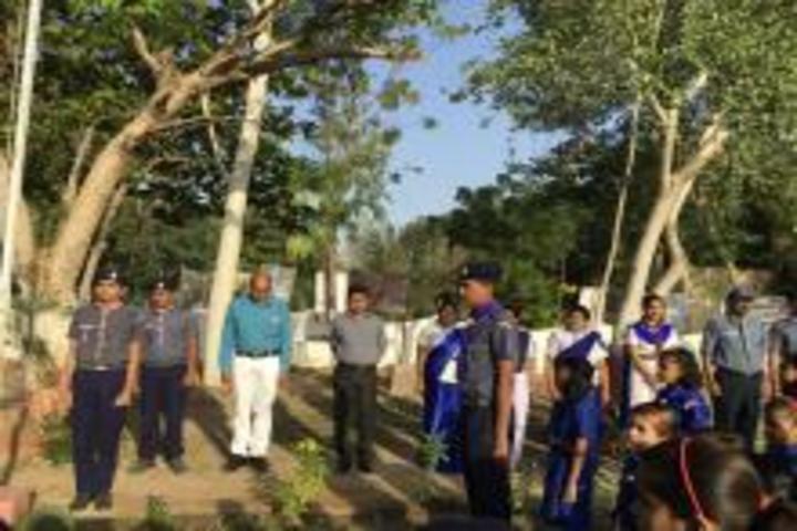 Kendriya Vidyalaya-Scout Flag Day