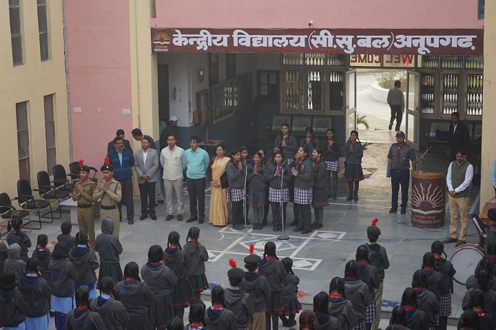 Kendriya Vidyalaya-Morning Assembly