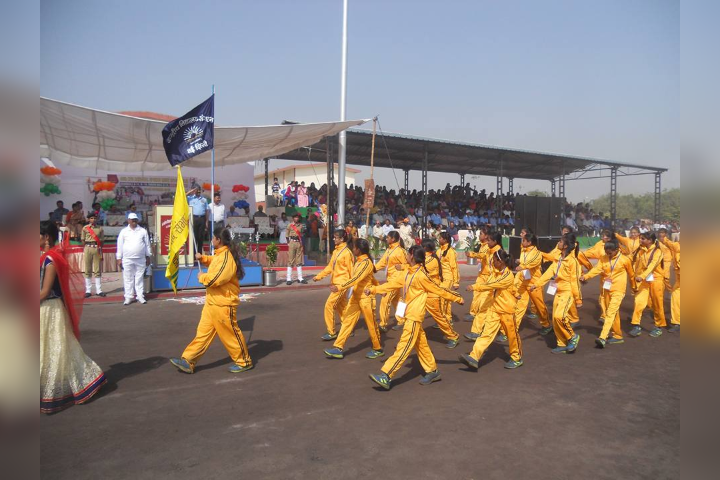 Marching on Independance Day